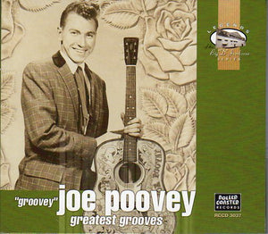 Cat. No. RCCD 3037: "GROOVEY" JOE POOVEY ~ GREATEST GROOVES. ROLLERCOASTER RECORDS RCCD 3037. (IMPORT).