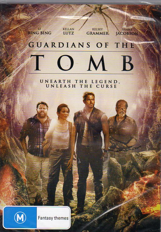 Cat. No. DVDM 1872: GUARDIANS OF THE TOMB ~ KELSEY GRAMMER / SHANE JACOBSON / KELLAN LUTZ / LI BING BING. EAGLE ENT. EAG3258.