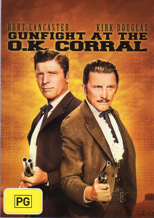Cat. No. DVDM 1003: GUNFIGHT AT THE O.K. CORRAL ~ BURT LANCASTER / KIRK DOUGLAS. PARAMOUNT PAR2031.