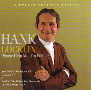 Cat. No. 1421: HANK LOCKLIN ~ PLEASE HELP ME, I'M FALLING. COLLECTABLES COL-5873.