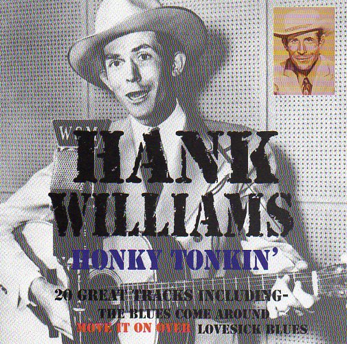 Cat. No. 1164: HANK WILLIAMS ~ HONKY TONKIN'. JANDA CD-PLAT-141.