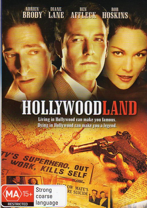 Cat. No. DVDM 1441: HOLLYWOODLAND ~ BEN AFFLECK / ADRIEN BRODY / DIANE LANE / BOB HOSKINS. MIRAMAX C-113765-9.