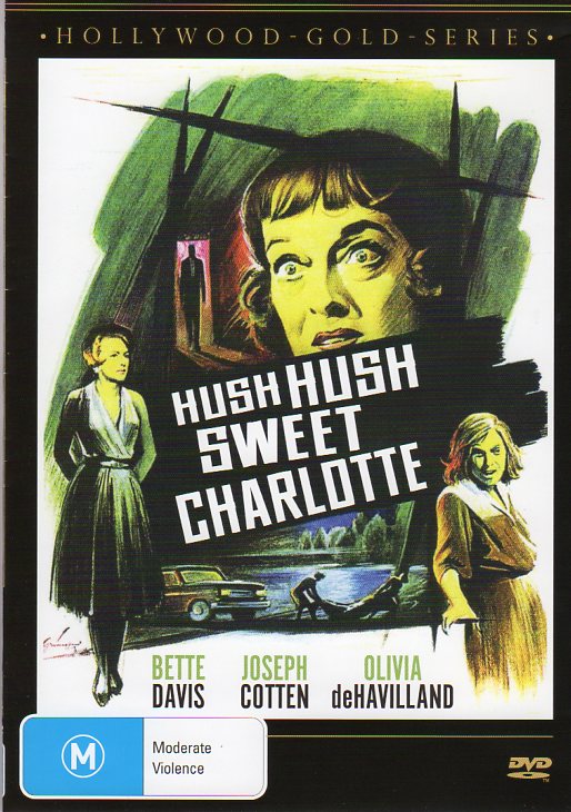 Cat. No. DVDM 1474: HUSH HUSH SWEET CHARLOTTE ~ BETTE DAVIS / JOSEPH COTTON / OLIVIA DE HAVILLAND. 20TH CENTURY FOX / VIRTUAL ENT. VEGE002.
