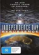 Cat. No. DVDM 1116: INDEPENDENCE DAY - RESURGENCE ~ LIAM HEMSWORTH / JEFF GOLDBLUM. 20TH CENTURY FOX 647495DG.