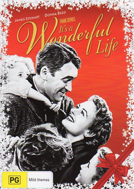 Cat. No. DVDM 1254: IT'S A WONDERFUL LIFE ~ JAMES STEWART / DONNA REED / LIONEL BARRYMORE. REPUBLIC / PARAMOUNT DX41493.