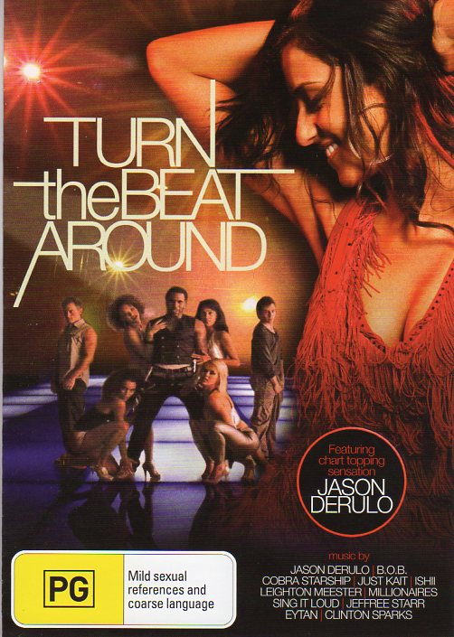 Cat. No. DVD 1388: TURN THE BEAT AROUND ~ JASON DERULO / ROMINA D'UGO / DAVID GIUNTOLI. ANCHOR BAY STZ1464.