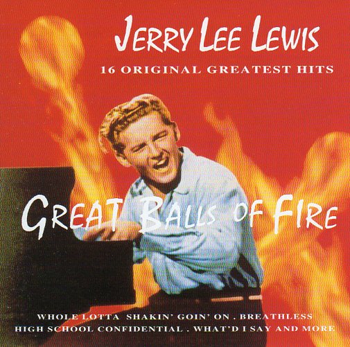 Cat. No. 1031: JERRY LEE LEWIS ~ GREAT BALLS OF FIRE. HALLMARK 308772.