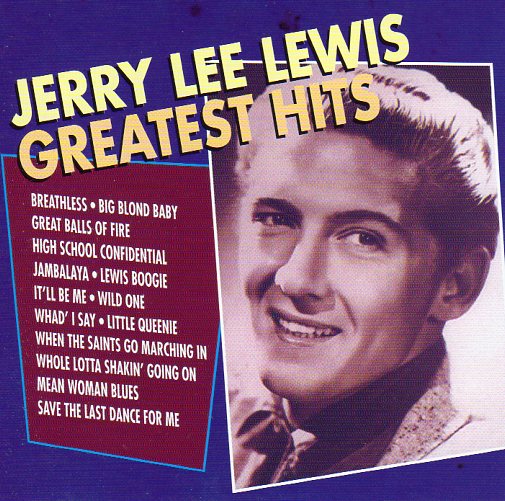 Cat. No. 1221: JERRY LEE LEWIS ~ GREATEST HITS. WARNER 9548 34831 2.