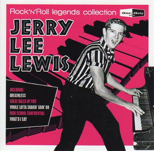 Cat. No. 2116: JERRY LEE LEWIS ~ ROCK'N'ROLL LEGENDS COLLECTION. ONE & ONLY RNRSTAR019.