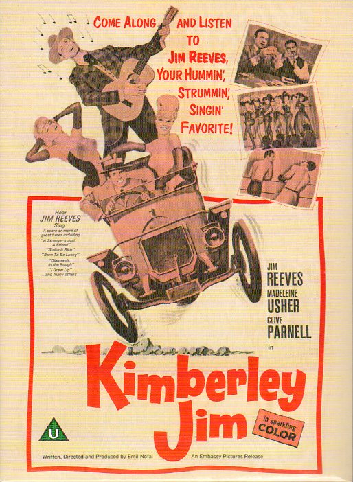 Cat. No. BVD 20102:  JIM REEVES ~ KIMBERLEY JIM - DELUXE EDITION. BEAR FAMILY BVD 20102. (IMPORT).