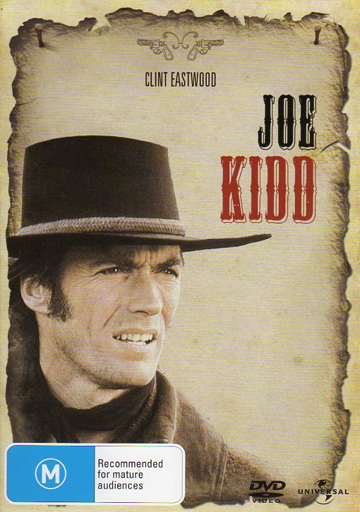Cat. No. DVDM 1266: JOE KIDD ~ CLINT EASTWOOD / ROBERT DUVALL / JOHN SAXON. UNIVERSAL 8201943.