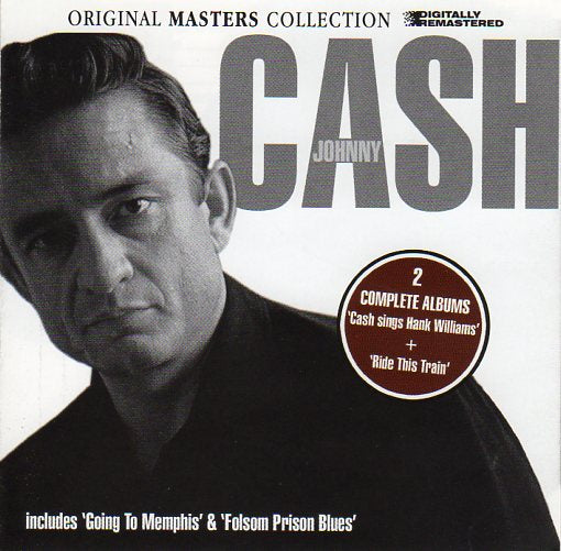 Cat. No. 2086: JOHNNY CASH ~ RIDE THIS TRAIN / CASH SINGS HANK WILLIAMS. PLAY 24.7 PLAY 2-088.