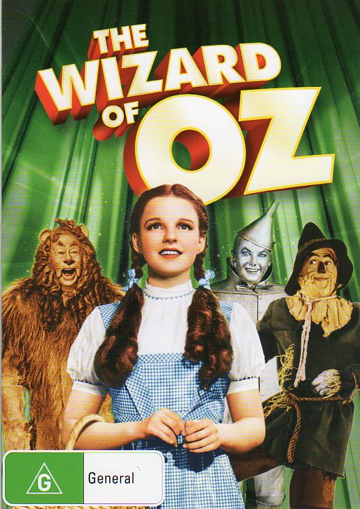 Cat. No. DVD 1354: THE WIZARD OF OZ ~ JUDY GARLAND / FRANK MORGAN / JACK HALEY. WARNER BROS. / ROADSHOW R-120763-9.