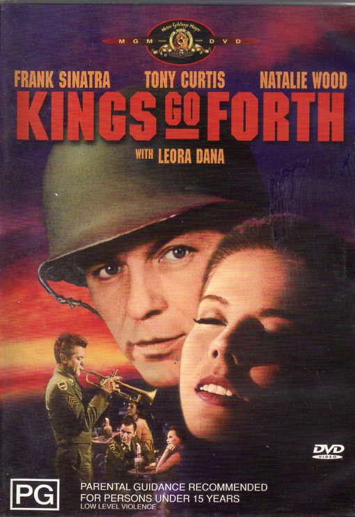Cat. No. DVDM 1882: KINGS GO FORTH ~ FRANK SINATRA / TONY CURTIS / NATALIE WOOD. MGM / UNITED ARTISTS LADK02.