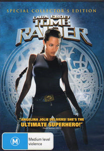 Cat. No. DVDM 1142: LARA CROFT - TOMB RAIDER ~ ANGELINA JOLIE / JON VOIGHT / IAIN GLEN / NOAH TAYLOR / DANIEL CRAIG. PARAMOUNT PAR3008.