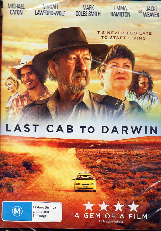 Cat. No. DVDM 1736: LAST CAB TO DARWIN ~ MICHAEL CATON / JACKI WEAVER / NINGALI LAWFORD / EMMA HAMILTON. ICON ENT. 69801SDG.