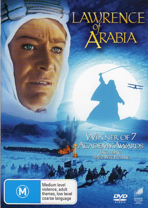 Cat. No. DVDM 1320: LAWRENCE OF ARABIA ~ PETER O'TOOLE / OMAR SHARIF / ALEC GUINNESS / ANTHONY QUINN. UNIVERSAL / COLUMBIA DSC12058.