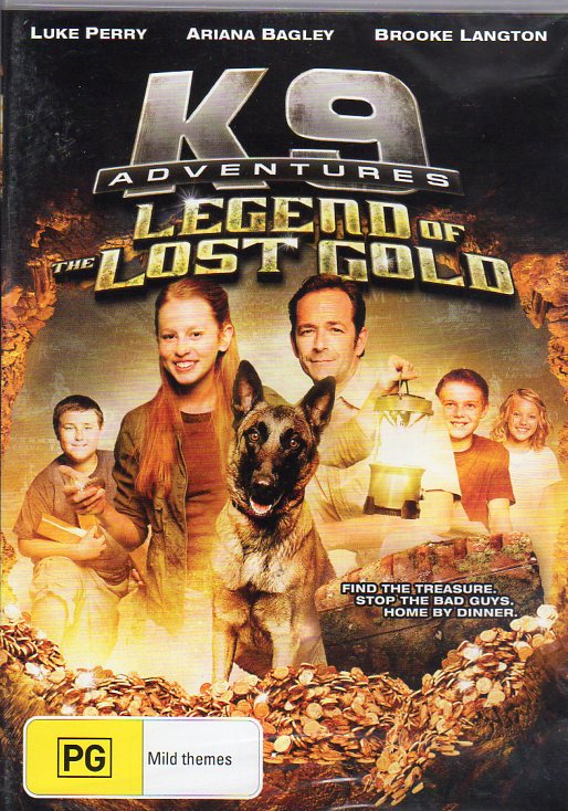 Cat. No. DVDM 1853: LEGEND OF THE LOST GOLD ~ LUKE PERRY / ARIANA BAGLEY / BROOKE LANGTON / BOB CLENDENIN. EAGLE ENT. / JIGSAW EAG.2198