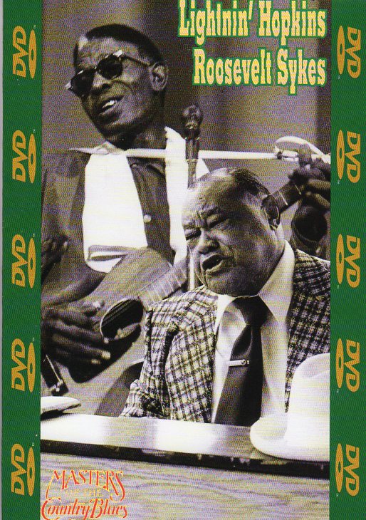 Cat. No. DVD 1382: LIGHTNIN' HOPKINS & ROOSEVELT SYKES ~ MASTERS OF COUNTRY BLUES. YAZOO 513. (IMPORT).