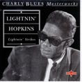 Cat. No. 1718: LIGHTNIN' HOPKINS ~ LIGHTNIN' STRIKES. REDX ENT. RXB 003.