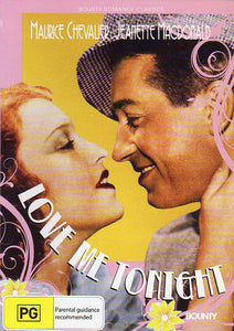 Cat. No. DVD 1378: LOVE ME TONIGHT ~ MAURICE CHEVALIER / JEANETTE MACDONALD. UNIVERSAL / BOUNTY BF158.