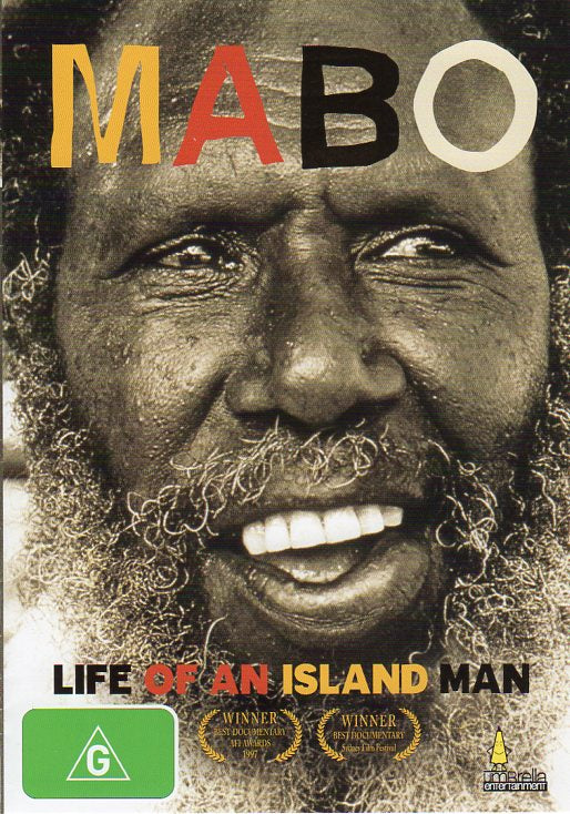 Cat. No. DVDM 1626: MABO - LIFE OF AN ISLAND MAN. UMBRELLA DAVID2464.