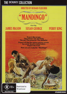Cat. No. DVDM 1521: MANDINGO ~ JAMES MASON / PERRY KING / SUSAN GEORGE. STUDIOCANAL / BOUNTY BF513.