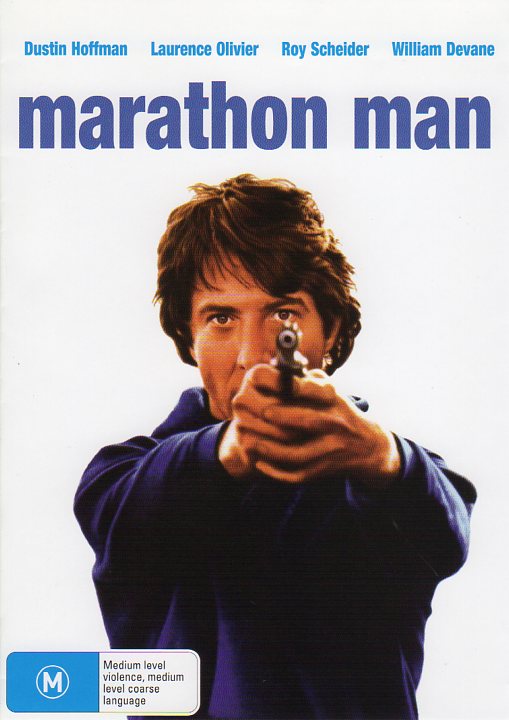 Cat. No. DVDM 1621: MARATHON MAN ~ DUSTIN HOFFMAN / LAURENCE OLIVIER / ROY SCHEIDER / WILLIAM DEVANE. UNIVERSAL/PARAMOUNT DC2964.