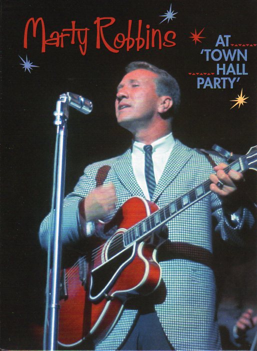 Cat. No. BVD 20007: MARTY ROBBINS ~ AT TOWN HALL PARTY. BEAR FAMILY BVD 20007. (IMPORT).