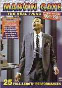 Cat. No. DVD 1342: MARVIN GAYE ~ THE REAL THING IN PERFORMANCE 1964-1981. UNIVERSAL / REELING IN THE YEARS 9877679.