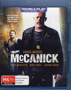 Cat. No. DVDMBR 1852: McCANICK ~ DAVID MORSE / CORY MONTEITH / MIKE VOGEL / CIARON HINDS. EAGLE ENT. EAG2771.