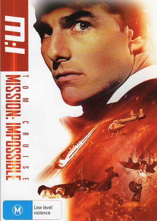 Cat. No. DVDM 1325: MISSION IMPOSSIBLE ~ TOM CRUISE / JON VOIGHT / VANESSA REDGRAVE. UNIVERSAL / PARAMOUNT DC1743.