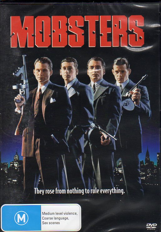 Cat. No. DVDM 1800: MOBSTERS ~ CHRISTINA SLATER / PATRICK DEMPSEY / LARA FLYNN BOYLE / ANTHONY QUINN. UNIVERSAL / SHOCK KAL4538.