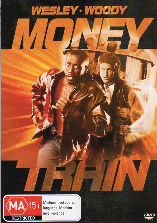 Cat. No. DVDM 1640: MONEY TRAIN ~ WESLEY SNIPES / WOODY HARRELSON / JENNIFER LOPEZ.. COLUMBIA / SHOCK KAL5434.