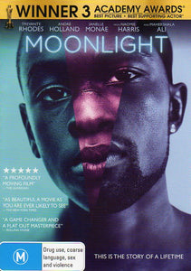 Cat. No. DVDM 1262: MOONLIGHT ~ TREVANTE RHODES / ANDRE' HOLLAND / NAOMI HARRIS. ROADSHOW R-126959-9.