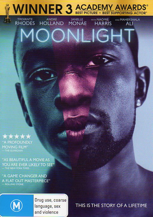 Cat. No. DVDM 1262: MOONLIGHT ~ TREVANTE RHODES / ANDRE' HOLLAND / NAOMI HARRIS. ROADSHOW R-126959-9.