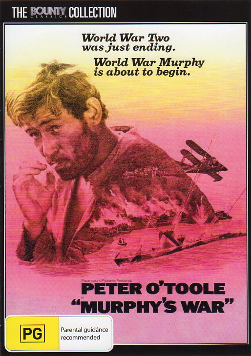 Cat. No. DVDM 1524: MURPHY'S WAR ~ PETER O'TOOLE / SIAN PHILLIPS / PHILIPPE NOIRET. PARAMOUNT / BOUNTY BF512.