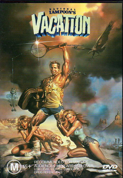 Cat. No. DVDM 1171: NATIONAL LAMPOON'S VACATION ~ CHEVY CHASE / BEVERLY D'ANGELO / RANDY QUAID. WARNER BROS. 1135.
