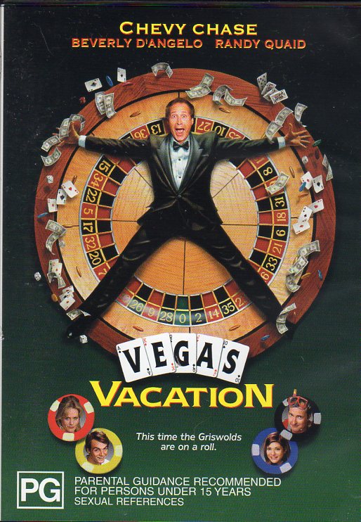 Cat. No. DVDM 1172: NATIONAL LAMPOON'S VEGAS VACATION ~ CHEVY CHASE / BEVERLY D'ANGELO / RANDY QUAID. WARNER BROS. 14906P.