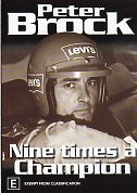 Cat. No. DVDS 1003: NINE TIMES A CHAMPION. ~ PETER BROCK. CHEVRON 106777-9.