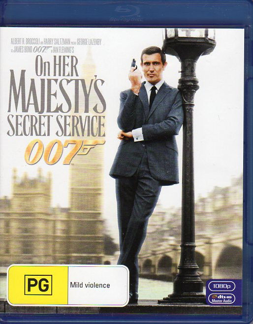 Cat. No. DVDMBR 1395: ON HER MAJESTY'S SECRET SERVICE ~ GEORGE LAZENBY / DIANA RIGG / TELLY SAVALAS. MGM / 20TH CENTURY FOX. 95037SBO.
