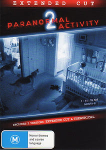 Cat. No. DVDM 1346: PARANORMAL ACTIVITY 2 ~ KATIE FEATHERSTON / MICAH SLOAT. PARAMOUNT DVD8655.