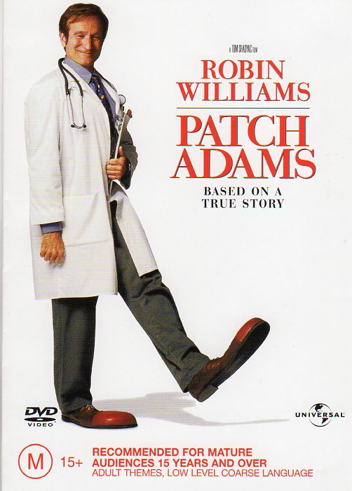Cat. No. DVDM 1426: PATCH ADAMS ~ ROBIN WILLIAMS / MONICA POTTER. UNIVERSAL 8204148.