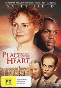 Cat. No. DVDM 1219: PLACES IN THE HEART ~ SALLY FIELD / ED HARRIS / JOHN MALKOVICH / DANNY GLOVER. SONY UNI3018.