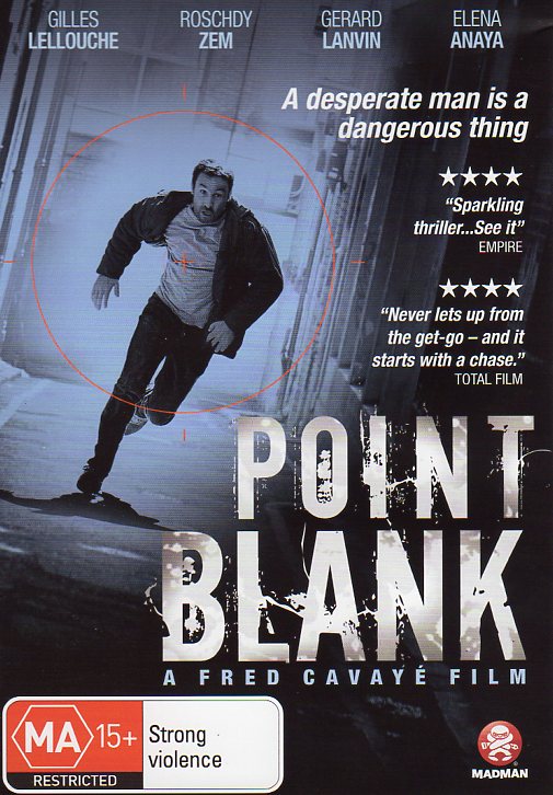 Cat. No. DVDM 1351: POINT BLANK ~ GILLES LELLOUCHE / ROSCHDY ZEM / GERARD LANVIN. GAUMONT / MADMAN MMA8874.