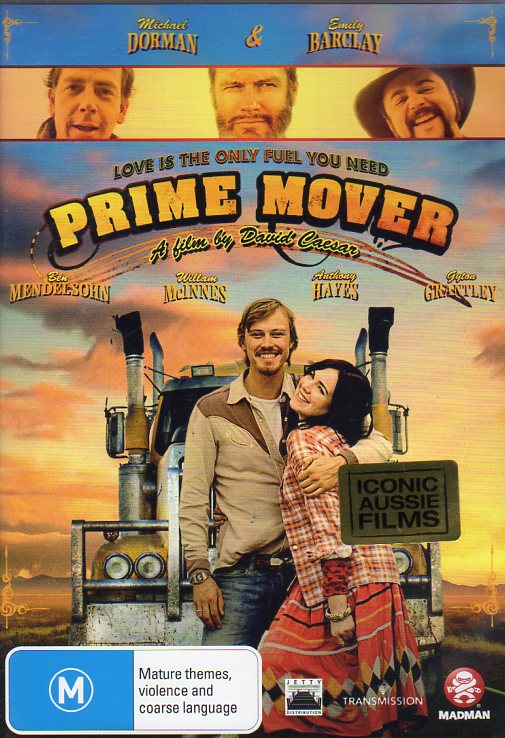 Cat. No. DVDM 1861: PRIME MOVER ~ BEN MENDELSOHN / WILLIAM McINNES / EMILY BARCLAY / ANTHONY HAYES. TRANSMISSION / MADMAN MMA8013.