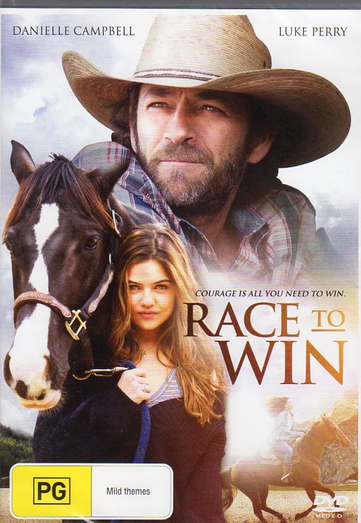 Cat. No. DVDM 1862: RACE TO WIN ~ LUKE PERRY / DANIELLE CAMPBELL / AIDEN FLOWERS / CANDICE MICHELE. JIGSAW J0739