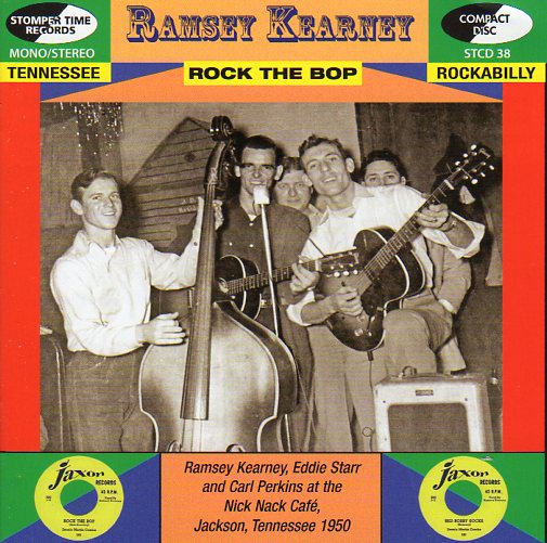 Cat. No. STCD 38: RAMSEY KEARNEY ~ ROCK THE BOP. STOMPER TIME STCD 38. (IMPORT).