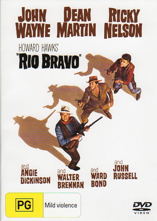 Cat. No. DVDM 1319: RIO BRAVO ~ JOHN WAYNE / DEAN MARTIN / RICKY NELSON. WARNER BROS. Y25194