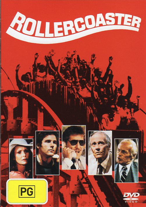 Cat. No. DVDM 1025: ROLLERCOASTER ~ GEORGE SEGAL / HENRY FONDA / RICHARD WIDMARK / TIMOTHY BOTTOMS. UNIVERSAL UNI1083.